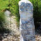 Quellstein Sprudelstein Wasserspiel Naturstein Marmor Weiss Altlila Gartenbrunnen Wasser Im Garten Ausstellung In Brunnen Garten Wasserspiel Garten Sprudelstein