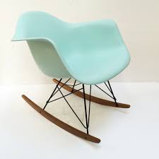 Depot Five Eames Vintage Furniture Amsterdam Eames Rar Rocker Chair Color Robins Egg Blue Base