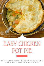 Easy Chicken Pot Pie Recipe Recipe In 2020 Easy Chicken Pot Pie Easy Chicken Pot Pie Recipe Recipes