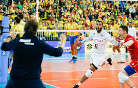 Earvin ngapeth at the international olympic committee. News Detail Ngapeth Leads France Trio In World League Dream Team Fivb Volleyball World League 2017