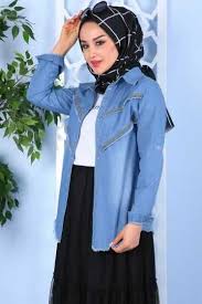 Pazarium Kisa Kot Ceket Modelleri Moda Tesettur Giyim Kot Ceket Moda Stilleri Moda