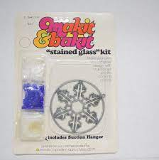 Snowflake Ornament Makit Bakit Diy Suncatcher Kit Form And Etsy Stained Glass Kits Snowflake Ornaments Suncatchers