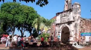 Today's travel photo is of the porta de santiago at a famosa fort in malacca, malaysia. Porta De Santiago A Famosa In Malacca Youtube