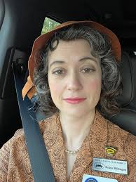 Vintage leather jacket for model A driving events