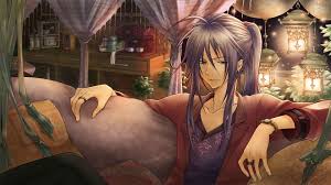 Maybe you would like to learn more about one of these? Anime Guys With Long Purple Hair 3840x2160 Wallpaper Teahub Io
