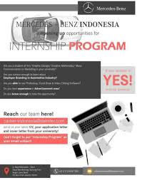 For writing tips view this sample cover letter for a chef or download the chef cover letter template in word. Kampus Update On Twitter Mercedes Benz Indonesia Is Looking For Intern For You Student Of Art Graphic Design Creative Multimedia Mass Communication Or Marketing Send Your Lattest Cv Application Letter And Cover Letter From Your