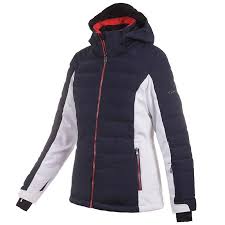 Vous êtes au chaud grâce à l'apport et la gestion de la chaleur assurée par la primaloft. Sun Valley Erakis W Bleu Fonce 2019 2020 Veste De Ski Doublee Chaude Femme Montaz