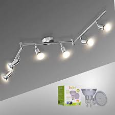 Lampada a led da scrivania dublight, ideale per abitazioni, uffici o negozi. Lampadario Da Soffitto Bojim Faretti Led Da Soffitto Orientabili Con 6 Luci Gu10 Bianco Caldo 2800k 6w Pari A 54w 600lm 220v Lampadario Moderno Per Camera Letto Salotto Soggiorno Cucina Corridoio Amazon It
