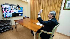 President biden pledged to further deepen our strong bilateral ties, highlighting this year's 160th anniversary of the establishment of diplomatic relations between the united states and italy. G7 Il Debutto Di Draghi Conteso Dai Leader Subito Salute E Clima Rep