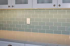 Bold and beautiful, green tiles make a statement in any design, whether you're looking for bathroom floor tiles, backsplash or a versatile subway tile, you can shop our full range here. Jasper Blue Gray 3x6 Glass Subway Tiles Rocky Point Tile Online Tile Store