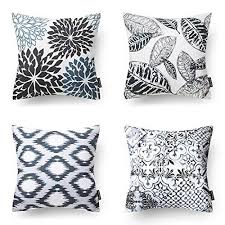 Phantoscope New Living Series Decorative Throw Pillow Case Cushion Cover Black 18 X 18 In 2020 Throw Pillows Decorative Throw Pillow Covers Decorative Throw Pillows
