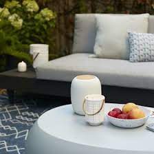 Buy online pickup in store; West Elm Pebble Outdoor Coffee Table