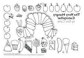 If your child loves interacting. Very Hungry Caterpillar Coloring Page Beautiful Collection Caterpillar Colorin Lieder Fur Vorschulkinder Kindergarten Malvorlagen Kindergarten Raupe Nimmersatt