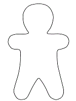 You can't catch me — i'm the gingerbread man! The Gingerbread Man Coloring Pages