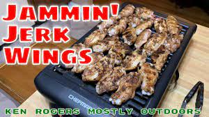 Arrange wings on grill, leaving enough space between each to ensure good airflow and proper coverage. Jammin Jerk Chicken Wings Chefman Indoor Smokeless Grill Youtube