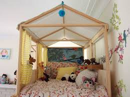 lit superpose mydal transforme en lit cabane ikea chambre enfant lit cabane lit superpose