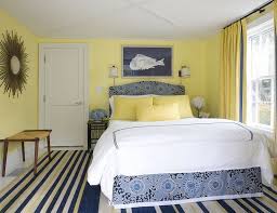 Yellow is a fun color that instantly brings cheer to a space. Yellow And Blue Interiors Living Rooms Bedrooms Kitchens