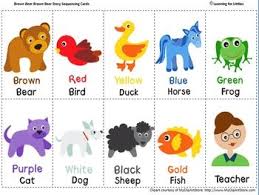 Brown Bear Brown Bear Language Activity Cards Language Activities Brown Bear Activity Cards