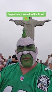 Rolling into Brazil like this is insane 😂😭 via phillysportsguy #NFL  #philadelphiaeagles #brazil #packers #fans
