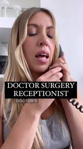 Doctor's surgery receptionist am I right? #doctors #receptionist #doct...