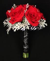 Shopping for a bouquet of flowers to impress? Red Black Prom Bouquet Personal Flowers Gallery