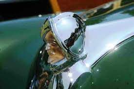 Hood Ornament Of Desoto Custom 1950