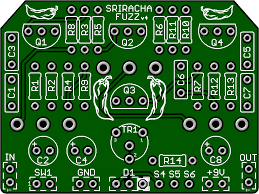 From its beginnings with jimi hendrix to the more modern players, fuzz is a sound that should take pride of place on everyone's pedalboards. Sriracha Fuzz Pedal Kit Top Quality Diy Guitar Pedal Kits