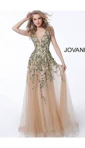 Jovani Dresses Gold Multi Open Back Embellished Prom Dress 60800 Colors Gold Multi Sizes Uk 06 Uk24 P Jovani Dresses Prom Dresses Jovani Embellished Dress