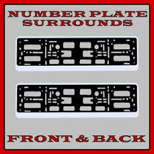L'idée de vendre des plaques d'immatriculation sur mesure se révèle être, une semaine après, une mais au fond, un conducteur de peugeot 308, de bmw 530 ou d'une mercedes sl 500 pourra être. 2 X Contours Plaque Immatriculation Support Argent Pour Mercedes Classe E 220 Ebay