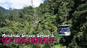 A large portion of the area is located in the state of pahang, and another small portion is located in the state of selangor.it was established by the late chinese businessman lim goh tong in 1965. Menikmati Sensasi Skyway Di Genting Highland Liandamarta Com