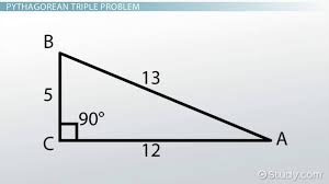 A² + b², take the square root of the result, the square root will yield a. Calculating Angles For A 5 12 13 Triangle Video Lesson Transcript Study Com