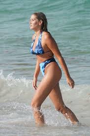 If i remember right, the scene i . Francesca Aiello In Blue Print Bikini In Miami Beach Tellyupdates Tv