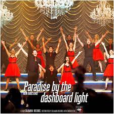 3x21 nationals paradise of the dashboard light alternative episode still cover glee memes glee glee santana and brittany