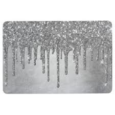 Black And White Slime Drip Background Sparkle Drip Decor Platinum Silver Metallic Ice Floor Mat Zazzle Com Sparkle Paint Glitter Floor Diamond Wallpaper