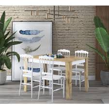 Rani T1 Mutfak Masa Sandalye Takimi 110 Cm Acik Ceviz Beyaz Fiyati