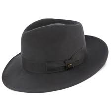 Imperial Walrus Hats White Center Dent Wool Felt Fedora Hat Mens Hats Vintage Fedora Hat Fedora