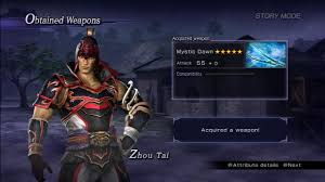 The new music in this title was composed by ayako toyoda. Warriors Orochi 3 Ultimate Zhou Tai Mystic Weapon Guide Youtube