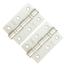18 pack nickel door hinges brushed nickel 3 1/2 interior door hinges satin nickel 3.5 inch with 5/8 radius corners 3 ½x 3 ½ silver hardware controls. 3 76mm Satin Nickel Ball Bearing Hinges Zhs32sn At Simply Door Handles