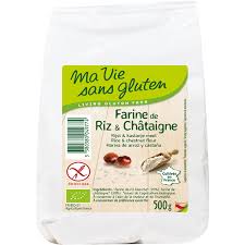 Ma Vie Sans Gluten Farine Riz Chataigne 500g Naturebio