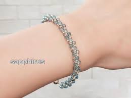 ﾋﾞｰｽﾞｽﾃｯﾁ すくも藍ビーズで作るチェーンブレスレットの作り方 beaded bracelet ai beads japanese aizome indigo dyeing youtube チェーンブレスレット ブレスレット ビーズブレスレットのパターン