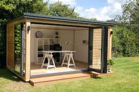 Backyard Office Plans Garden Office Photo With Captivating Small Studio Shed Plans Backyard Roof Recordi Summer House Design Garden Office Shed Backyard Office