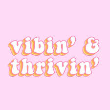 Vibin And Thrivin Quotes Word Pink Aesthetic Tumblr Vsco Picsart Sticker Iphone Wallpaper Background Artsy Ar If you're looking for the best aesthetic tumblr backgrounds then wallpapertag is the place to be. vibin and thrivin quotes word pink