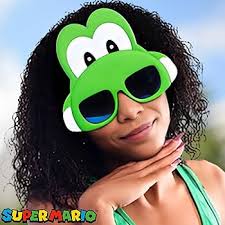 Sunstaches Yoshi Instant Costume Licensed Sunglasses : Amazon.in: Toys &  Games