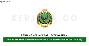 Lembaga perindustrian nanas malaysia (lpnm / mpib). Jawatan Kosong Terkini Jabatan Perkhidmatan Kuarantin Dan Pemeriksaan Malaysia Maqis Kerja Kosong Kerajaan Swasta