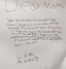 It's a day for honoring all the women in your life who support and nurture you, from your sister to your grandmother. Gwyneth Paltrow Receives Sweet Mother S Day Letter From Son Moses Who Thanks Her For Helping Him Feed The Bunnies Mirror Online