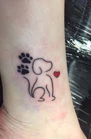 What Better Way To Show My Love For My Fur Babies One Paw Print For Each Of Them Pfoten Tattoo Tattoo Und Piercing Tatowierung Klein