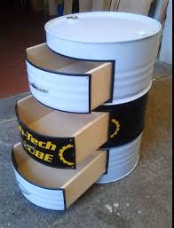 Reciclar Barril Tambor Toneis De Metal Moveis De Garagem Tambor De Ferro Tonel Decoracao