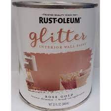 Contact a glidden color consultant to help you discover your perfect colors whether you are looking for a specific color or just looking around, glidden offers more than 1,000 paint colors. Rustoleum Glitter Rose Gold Quart Walmart Com Walmart Com