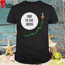 Gamestop's chairman ryan cohen is seen by many investors as a key ally in gme's journey to the moon. Gme To The Moon Gamestop Stock 2021 Shirt Hoodie Sweater Long Sleeve And Tank Top