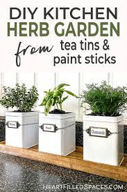 How To Make A Diy Indoor Herb Garden Kit For Your Kitchen Window Herb Garden In Kitchen Kitchen Herbs Herbs Indoors